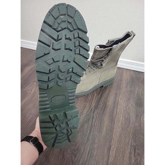 Hoffmans SG10PowerX Sage Powerline Steel Toe 10" Leather Lineman Boots 13 New - Picture 6 of 7